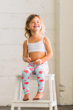 Flamingo Flexi Pants Kids and Minis – Flexi Lexi Fitness