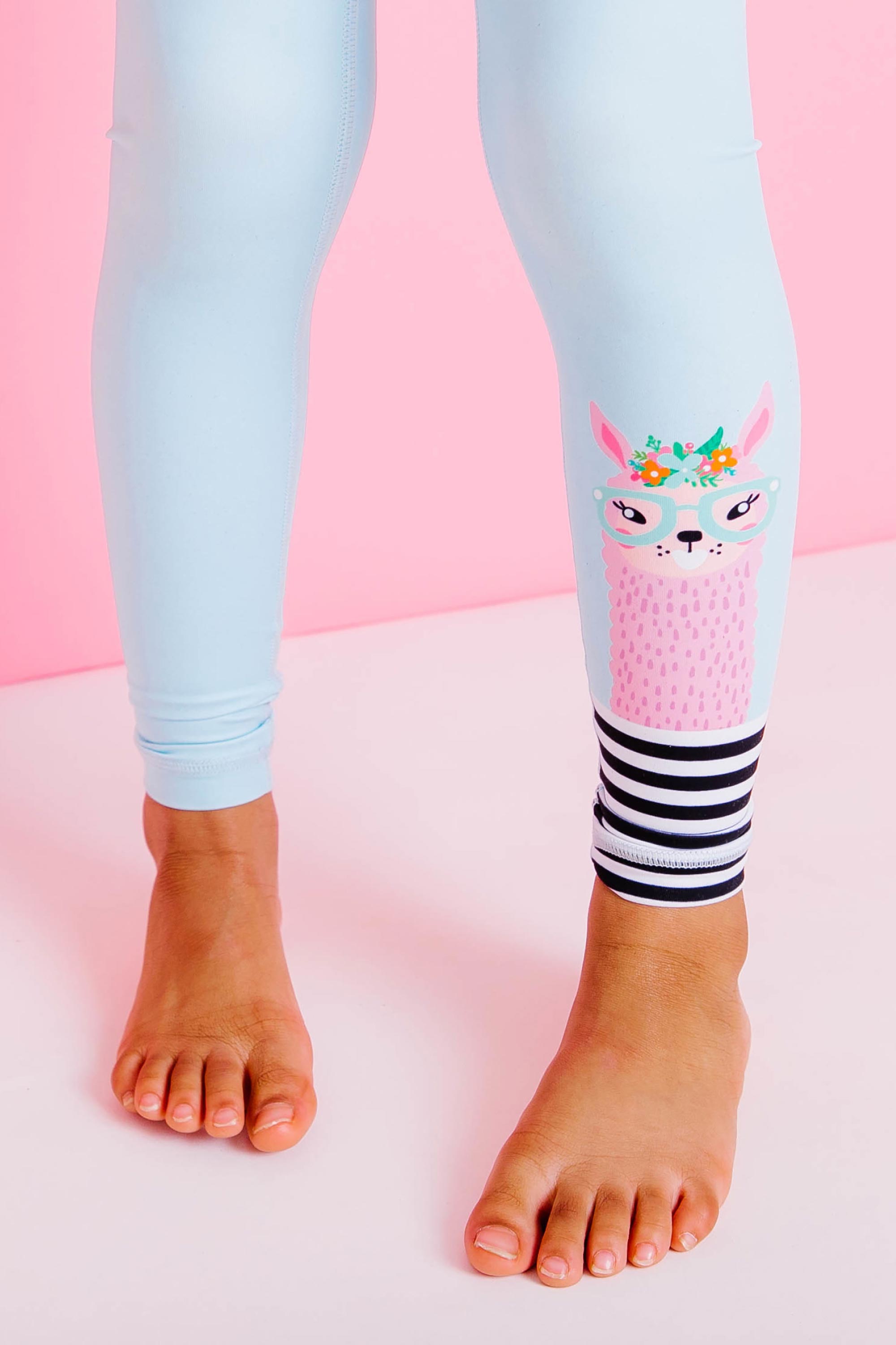 Best Deal for InterestPrint Cute Fluffy Unicorn Llama Soft Yoga Pants