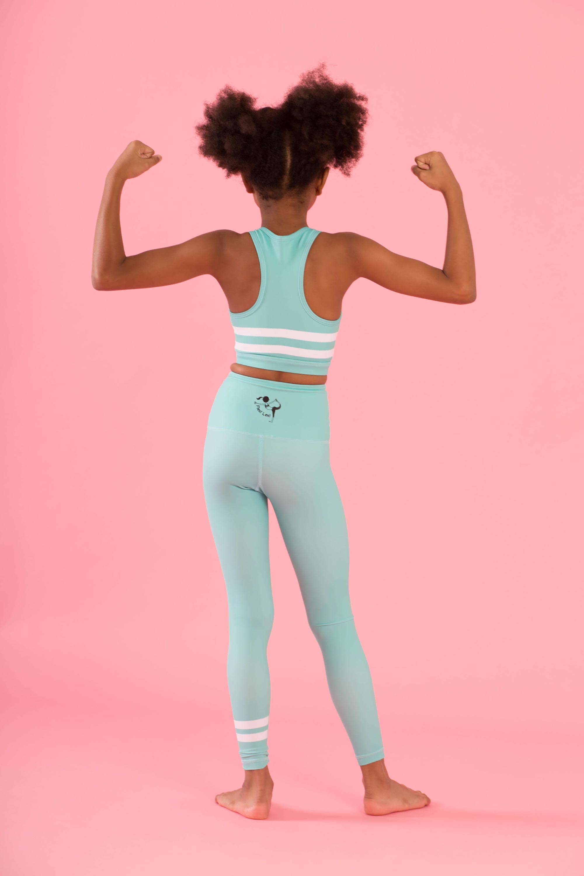 Mini Hello Girlfriend Flexi Pants (Pink) – Flexi Lexi Fitness
