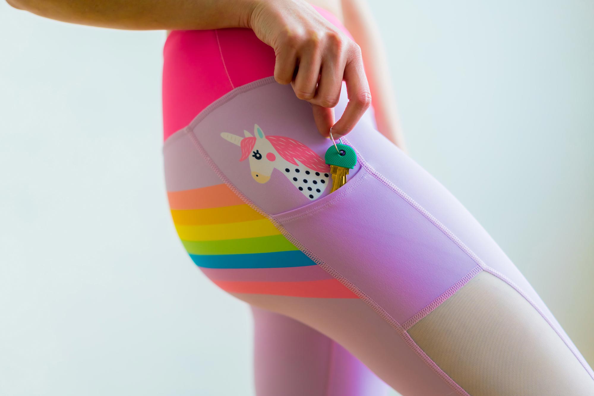 Pink Rainbow and Unicorn Flexi Pants Kids and Minis – Flexi Lexi